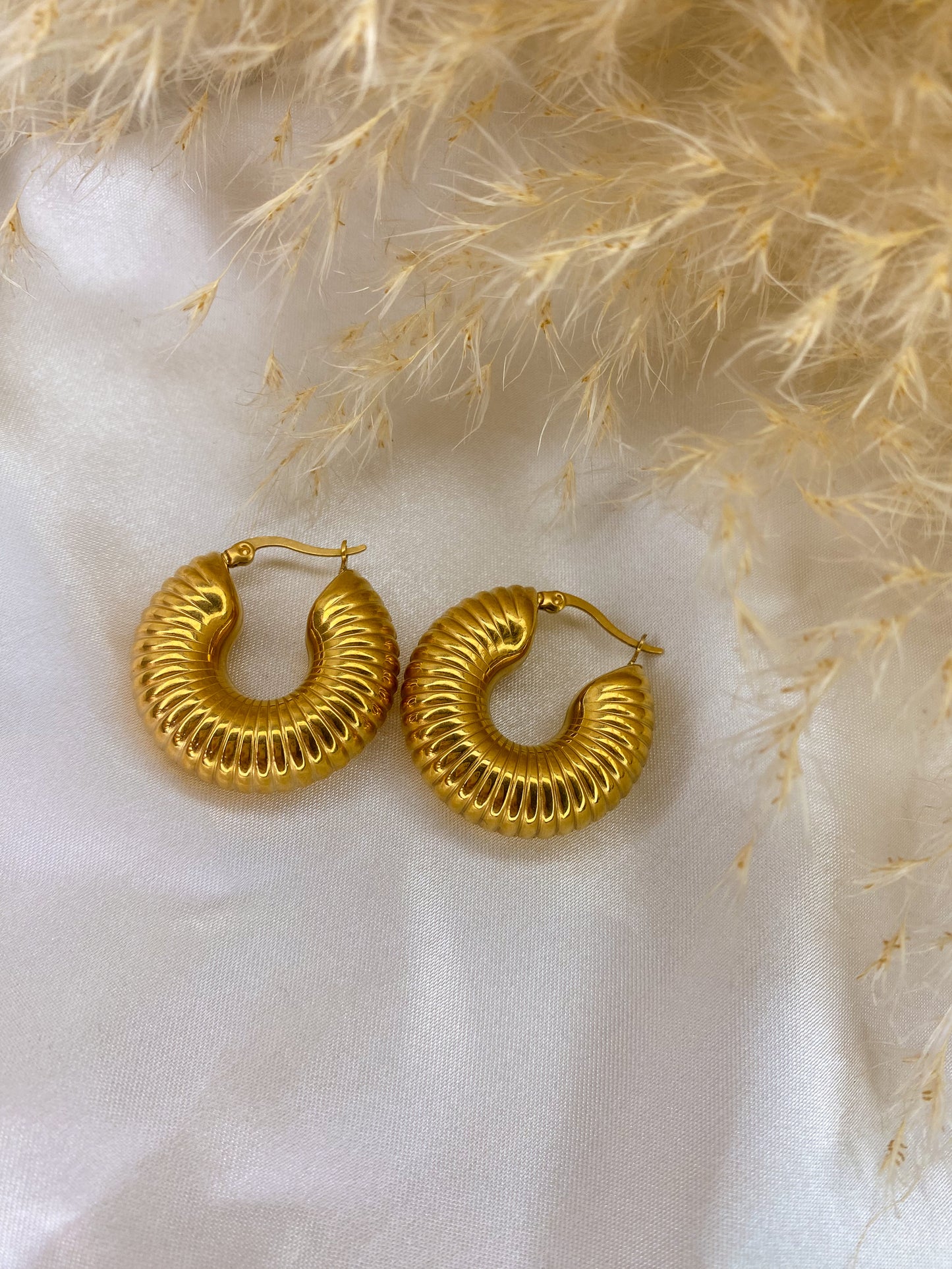 Caracol chunky hoops