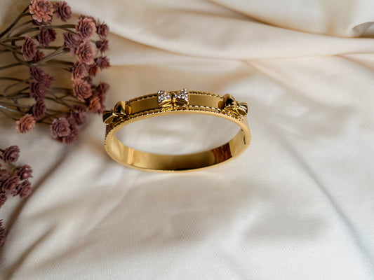 Moñito bangle bracelet